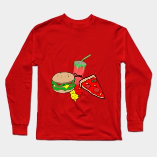 Evil food Long Sleeve T-Shirt